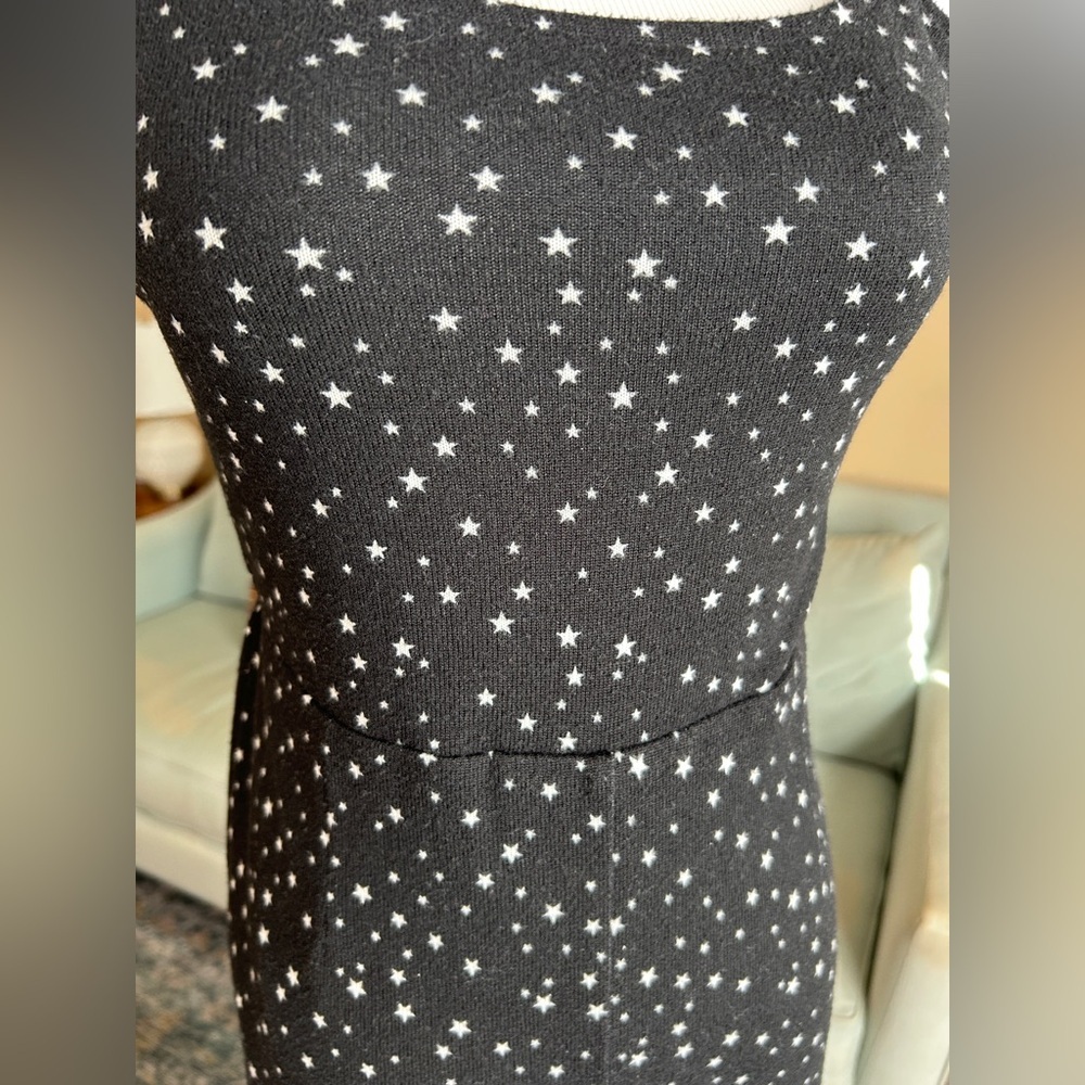 AQUA Girls Large 10/12 Star Print Jumpsuit Flare Leg Bloomingdale’s Exclusive - Picture 8 of 13